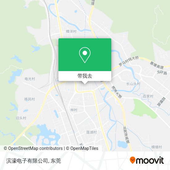 滨濠电子有限公司地图