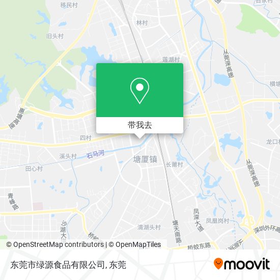 东莞市绿源食品有限公司地图