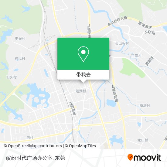 缤纷时代广场办公室地图
