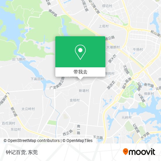 钟记百货地图