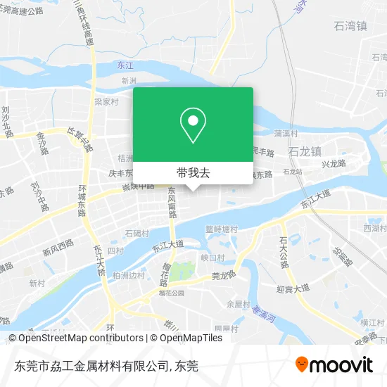 东莞市劦工金属材料有限公司地图