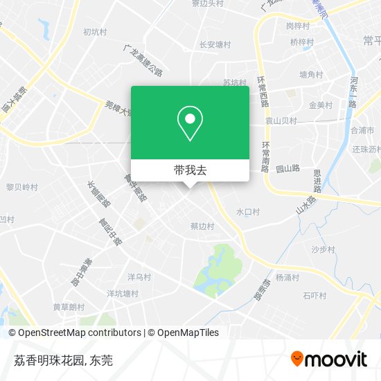 荔香明珠花园地图