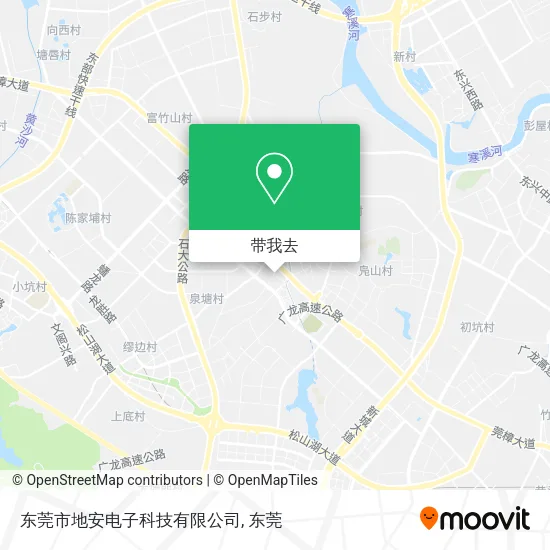 东莞市地安电子科技有限公司地图