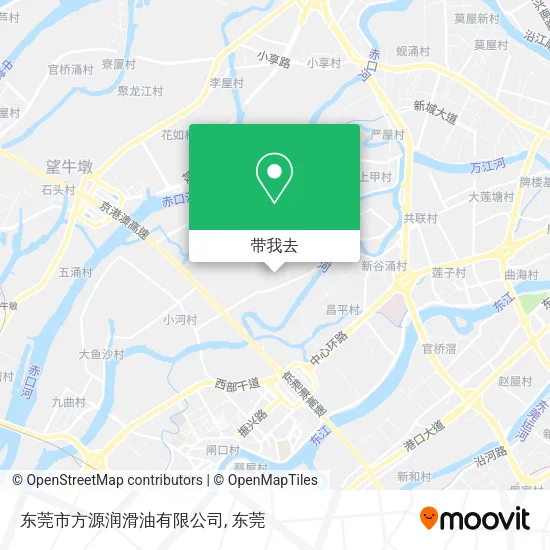 东莞市方源润滑油有限公司地图