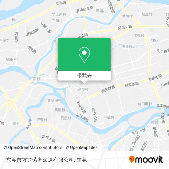 东莞市方龙劳务派遣有限公司地图