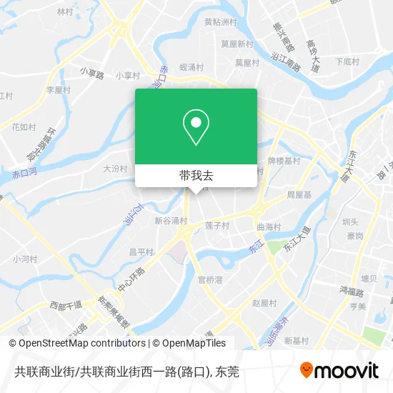 共联商业街/共联商业街西一路(路口)地图
