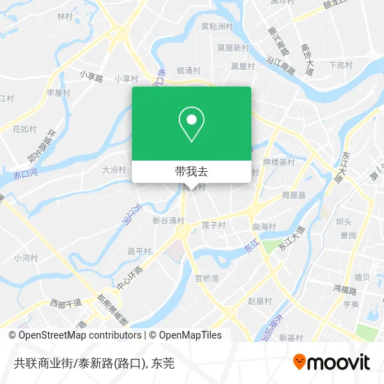 共联商业街/泰新路(路口)地图