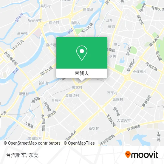 台汽租车地图