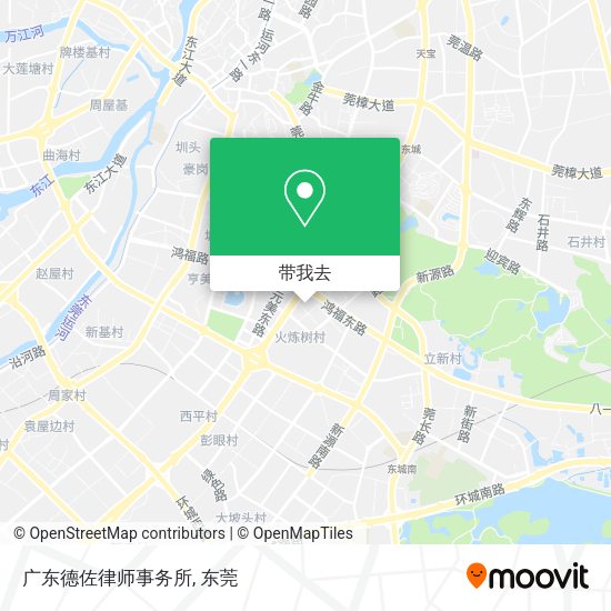 广东德佐律师事务所地图
