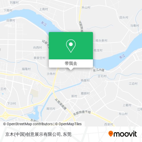 京木(中国)创意展示有限公司地图