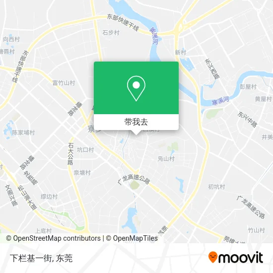 下栏基一街地图