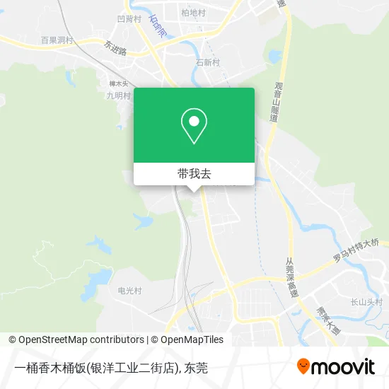一桶香木桶饭(银洋工业二街店)地图