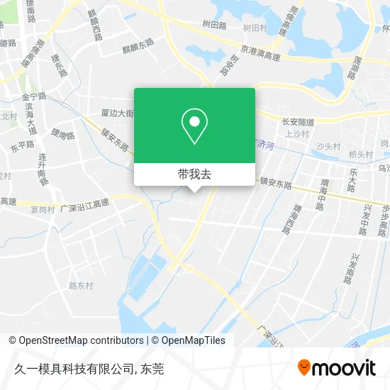 久一模具科技有限公司地图