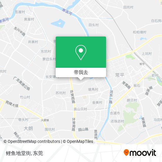 鲤鱼地堂街地图