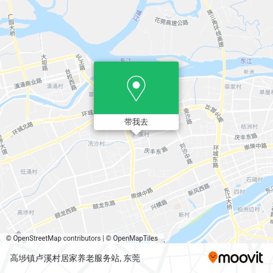 高埗镇卢溪村居家养老服务站地图