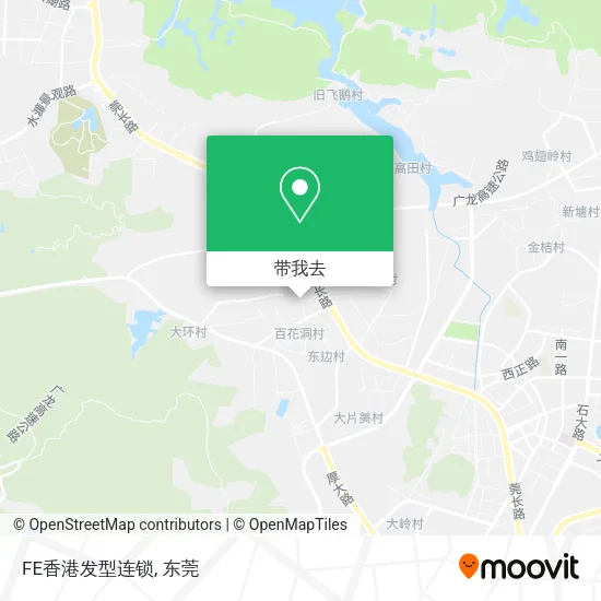 FE香港发型连锁地图