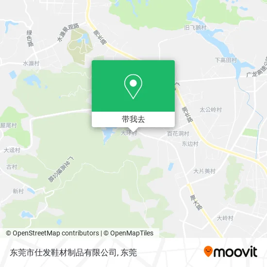 东莞市仕发鞋材制品有限公司地图