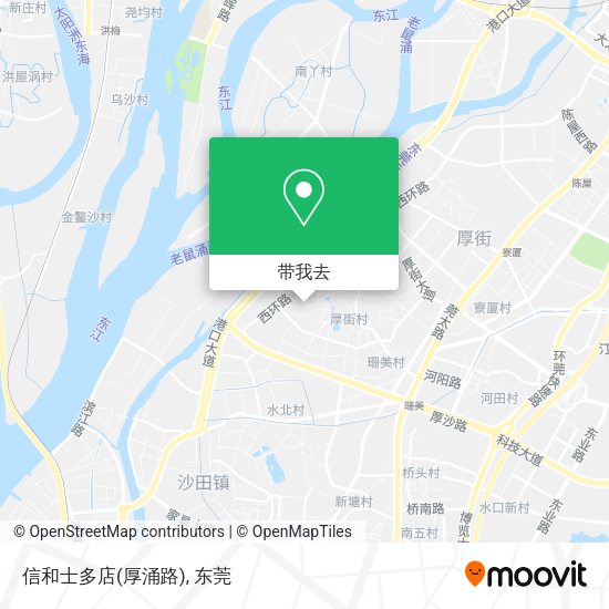 信和士多店(厚涌路)地图