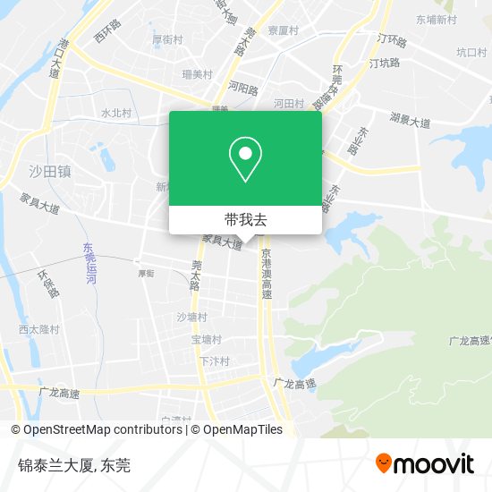 锦泰兰大厦地图