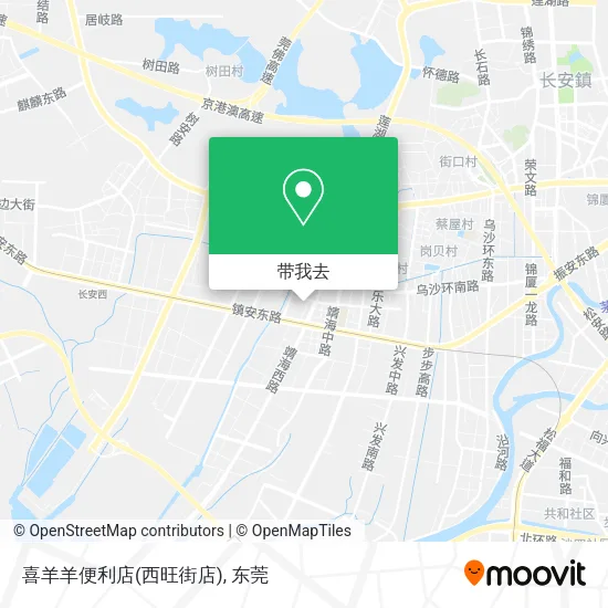 喜羊羊便利店(西旺街店)地图