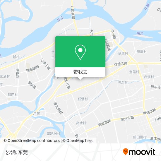 沙涌地图