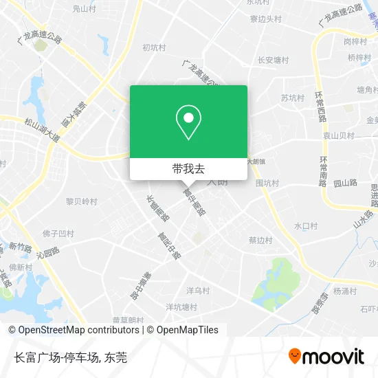 长富广场-停车场地图
