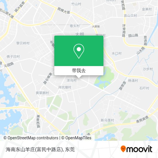 海南东山羊庄(富民中路店)地图