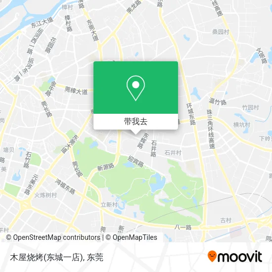 木屋烧烤(东城一店)地图