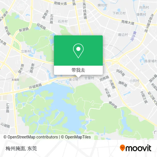 梅州腌面地图