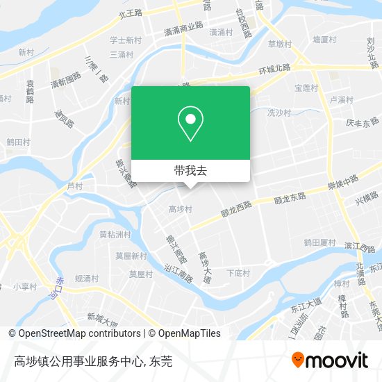 高埗镇公用事业服务中心地图