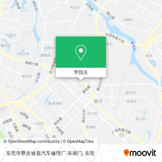 东莞市寮步迪嘉汽车修理厂-东南门地图
