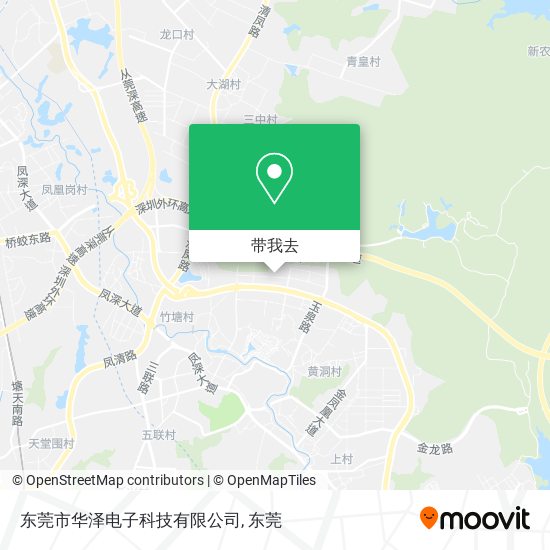 东莞市华泽电子科技有限公司地图