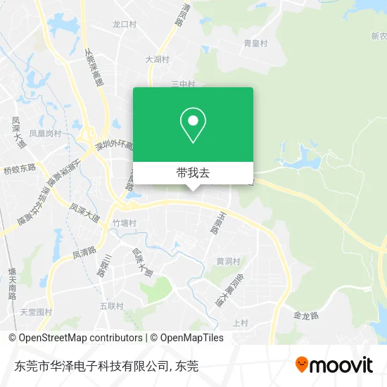 东莞市华泽电子科技有限公司地图