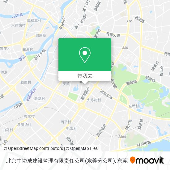 北京中协成建设监理有限责任公司(东莞分公司)地图