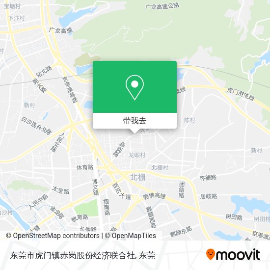 东莞市虎门镇赤岗股份经济联合社地图