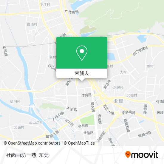 社岗西坊一巷地图