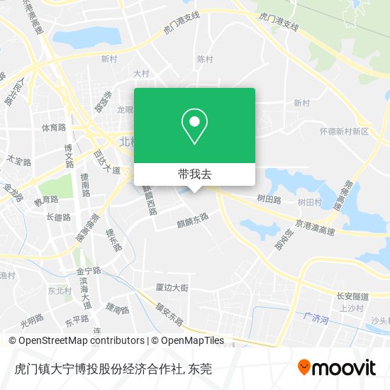 虎门镇大宁博投股份经济合作社地图