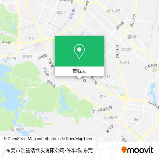 东莞市洪笙活性炭有限公司-停车场地图
