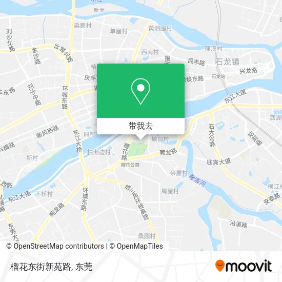 榴花东街新苑路地图