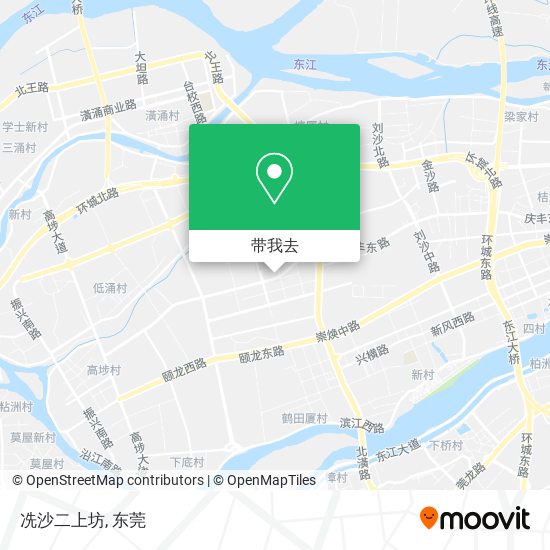 冼沙二上坊地图