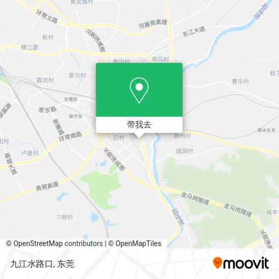 九江水路口地图