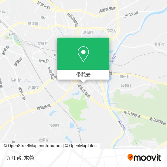 九江路地图