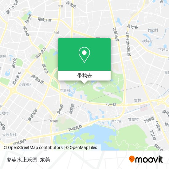 虎英水上乐园地图