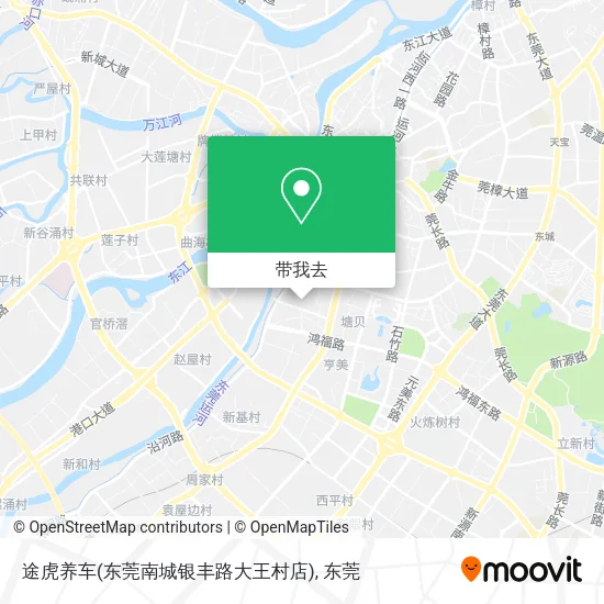 途虎养车(东莞南城银丰路大王村店)地图
