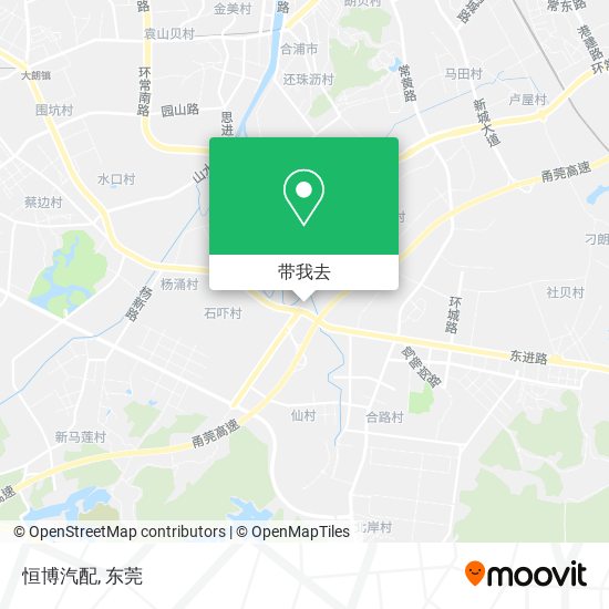 恒博汽配地图