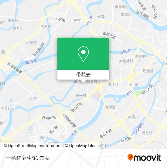 一德红养生馆地图