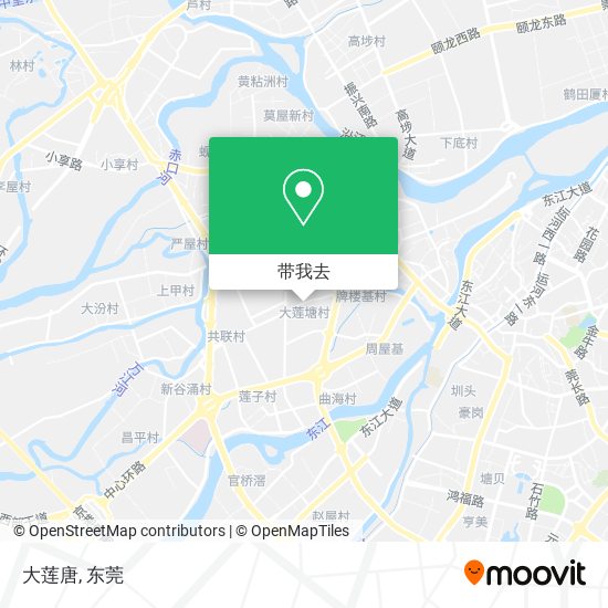 大莲唐地图