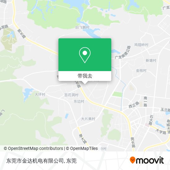东莞市金达机电有限公司地图