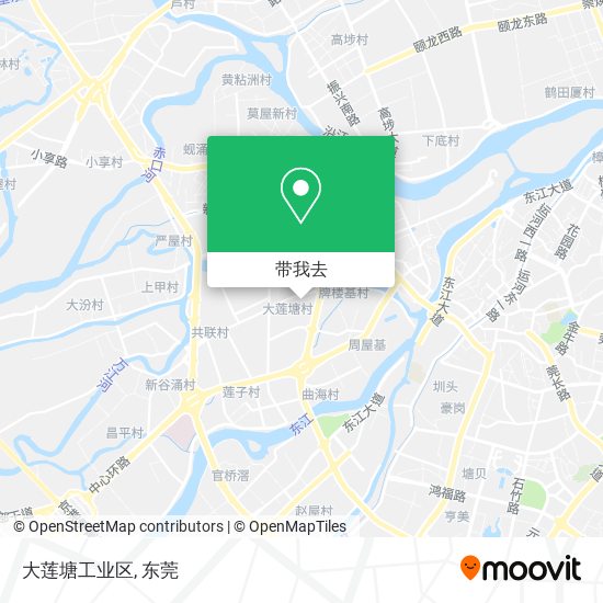 大莲塘工业区地图