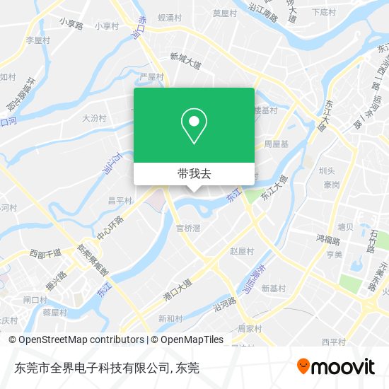 东莞市全界电子科技有限公司地图
